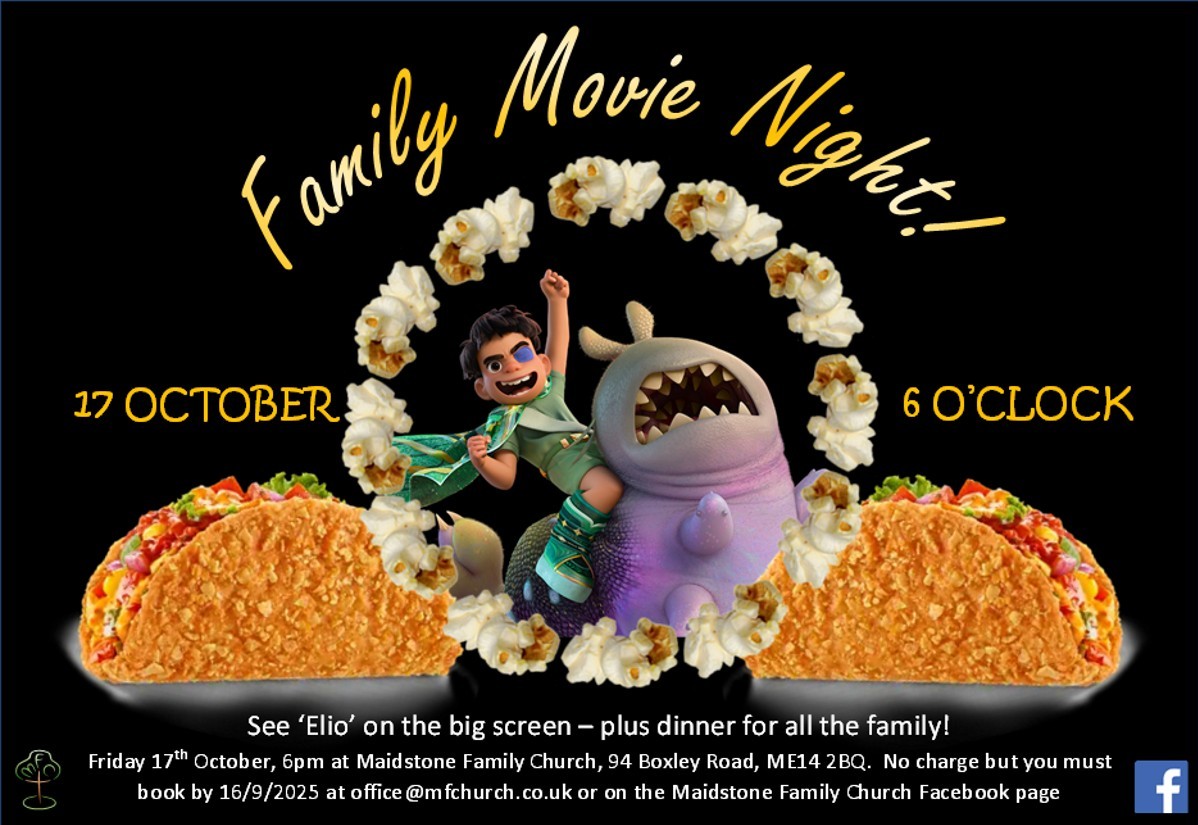 Family Movie Night flyer 25101